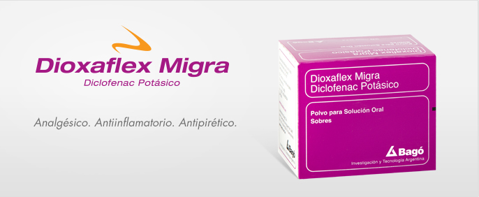 Laboratorios Bagó Dioxaflex Migra sobres Laboratorios Bagó Dioxaflex Migra sobres