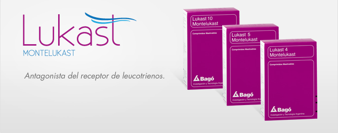 Laboratorios Bagó Lukast 4 / 5 / 10 Laboratorios Bagó Lukast 4 / 5 / 10