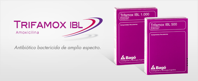 Laboratorios Bagó Trifamox IBL 500 / 1000 comprimidos