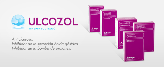 Laboratorios Bagó Ulcozol 10 / 20 / 40 comprimidos