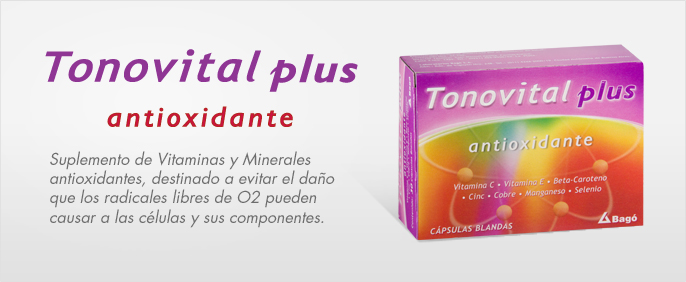 Laboratorios Bagó Tonovital Plus Antioxidante