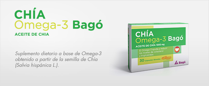 Laboratorios Bagó Chia Omega-3 Bagó