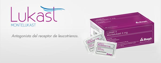 Laboratorios Bagó Lukast 4 sobres monodosis