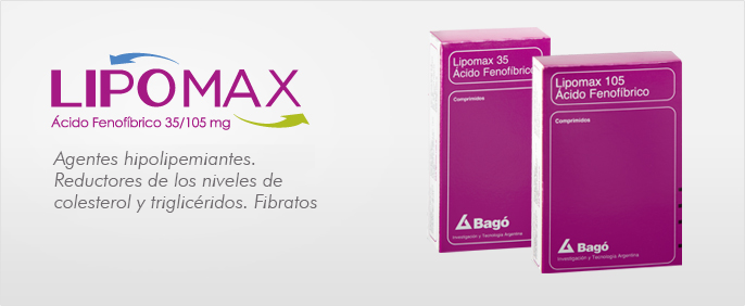 Laboratorios Bagó Lipomax 35/105