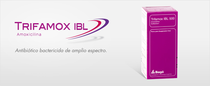 Laboratorios Bagó Trifamox IBL 500 suspensión Laboratorios Bagó Trifamox IBL 500 suspensión