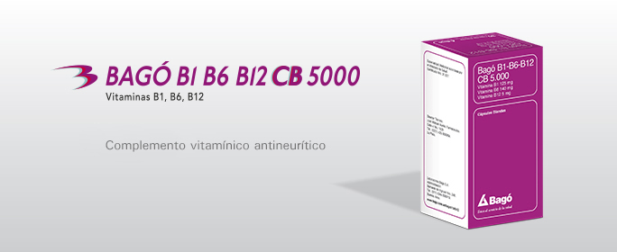 Laboratorios Bagó Bagó B1 B6 B12 CB 5000 Laboratorios Bagó Bagó B1 B6 B12 CB 5000