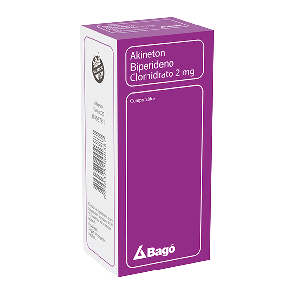 akineton comprimidos