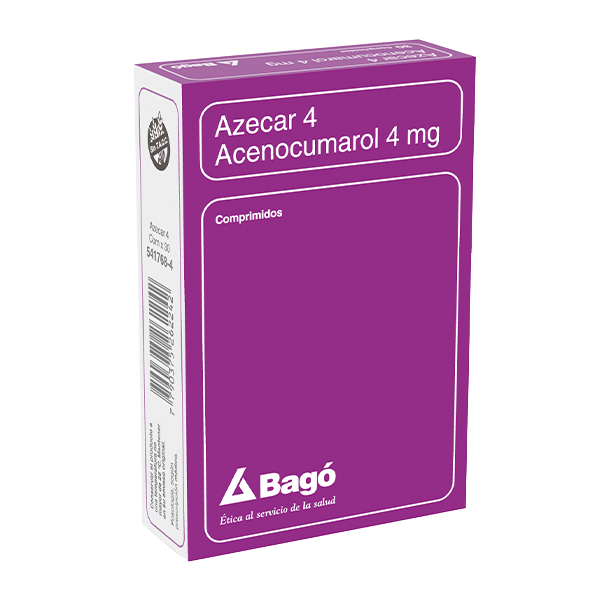 Azecar 4 comprimidos