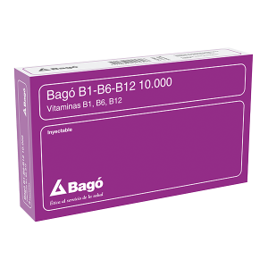Bagó B1 B6 B12 10000 inyectable liofilizado | Laboratorios Bagó