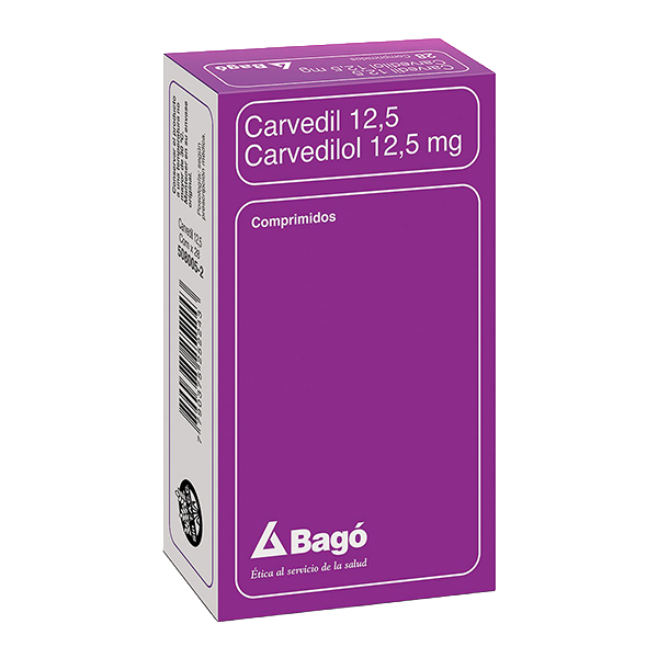 carvedil carvedilol 12,5 laboratorios bago