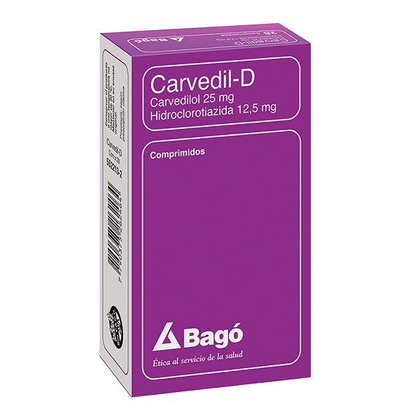 carvedil d comprimidos