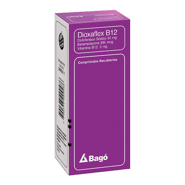 Dioxaflex B12 Comprimidos Recubiertos