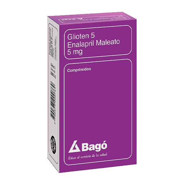 Glioten Enalapril Maleato 2,5 5 10 20