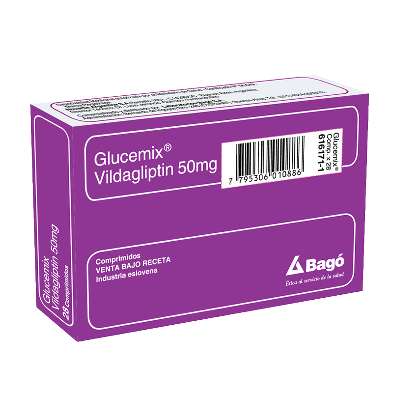 Glucemix comprimidos Laboratorios Bagó