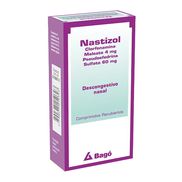 nastizol comprimidos recubiertos