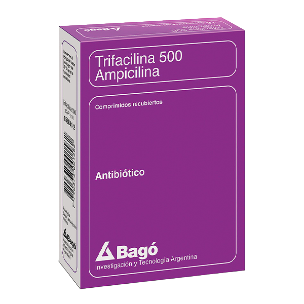 Trifacilina Comprimidos Recubiertos 500 1000
