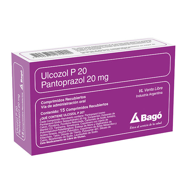 ulcozol p 20 comprimidos recubiertos