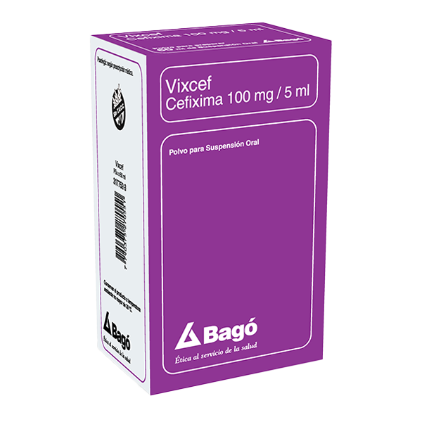 vixcef polvo para suspensión oral